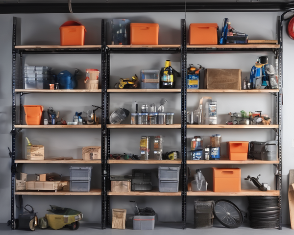 Choose the Right Garage Shelves to Declutter Your Space